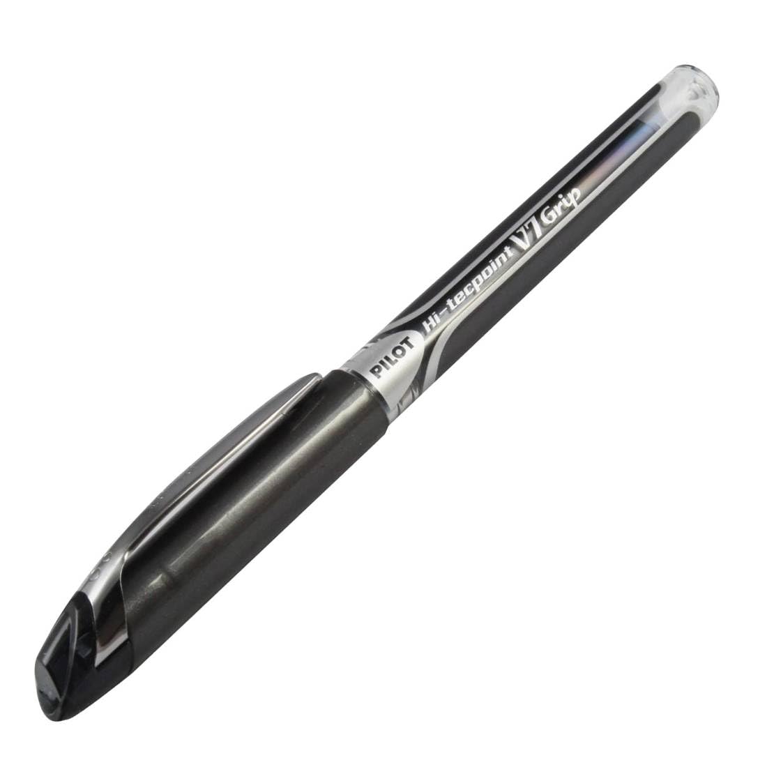 Pilot V7 Grip Liquid Ink Rollerball 0.7 mm Tip (Single Pen) - Black