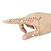 Happy Hours - Adjustable Plating Rose Rings / Multiple Finger Stack Knuckle Band Hollow Bling Ring Set(Golden-No Crystal)