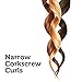 Curlformers Original Heatless Hair Curlers Corkscrew Top up Pack, 8 pack No Heat Hair Curlers (Styling Hook Not Included), for hair up to 14