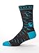 Blue Q Socks, Men's Crew, I Gave A F--k. Once, Blue, Grey, 7-11, Shoe Size 7-12
