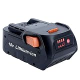 Epowon 18 Volt 5.0Ah Lithium Ion Compact Battery for RIDGID 18V Drill R840087 R840083 R840084 R840086 AC840085 AC840087P