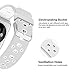 Compatible Apple Watch Band 42mm/ 44mm, Alritz Silicone Sport Strap Replacement for Apple Watch Series 4/Series 3/Series 2/Series 1/Nike+