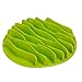 Eforlike Machao Pet Fun Mat Slow Portable Dog Feeder Bowl,Interactive Bloat Stop Dog Bowl-Anti-Choke Bowl Pet Bowl, Healthy-Green-Small