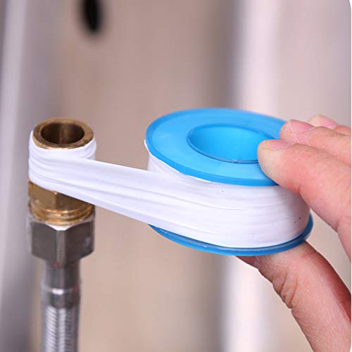 2PCS Teflon Tape, PTFE Tape for Roll Plumber Sealant Tape for Leak Water Pipe Thread 3/4inch x 780 inch