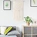 Anglink Macrame Wall Hanging Boho Bohemian Chic Geometric Wall Decor Art Tapestry Decorations for Dorm Apartment Room, Woven Wall Hanging