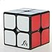 Fangshi Shuangren Funs Shishuang Tiled Small 2 x 2 x 2 Black Speed Cube Puzzle