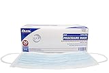 Dukal 1530 Mask, Procedure, with Ear Loop, Non Sterile, Blue (Pack of 300)
