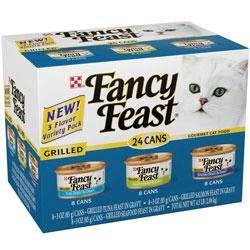 FANCY FEAST PURINA GRILLED SEAFOOD FEAST VARIETY PACK,...