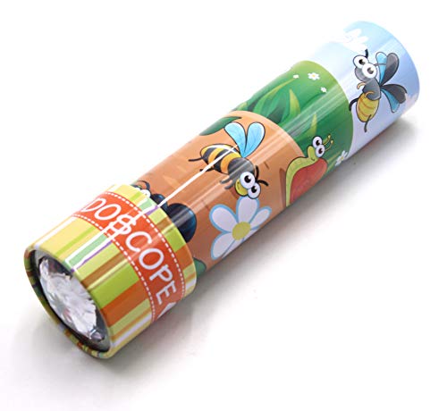 FIVOENDAR Pack of 2 - Classic Kaleidoscope Toy with Metal Body - Different Exterior Designs Random Delivery, Educational Toys Birthday Present for Kids