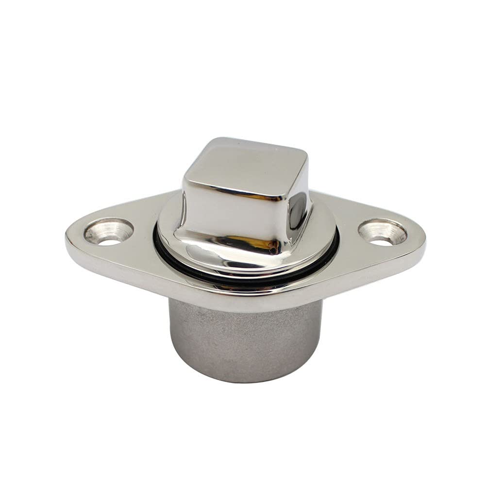 Stainless Steel Drain Plug,Vent Connector For Boat Drain Plug Stainless Steel Hardware Drain Plug Threaded Drain Plug Boat Waterproof