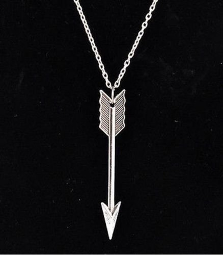 BeeSpring Simple Necklaces Silver Color Long Chain Pendant Necklaces