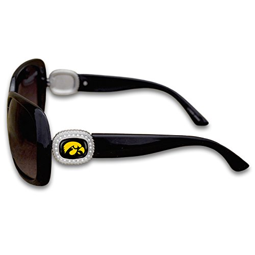 Iowa Hawkeyes Chantilly Sunglasses Embelished with Rhinestone Logo