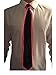 GlowTies LED Light Up Ties Christmas Costume Accessory for New Years Rave Party Burning Man, Red, One Size