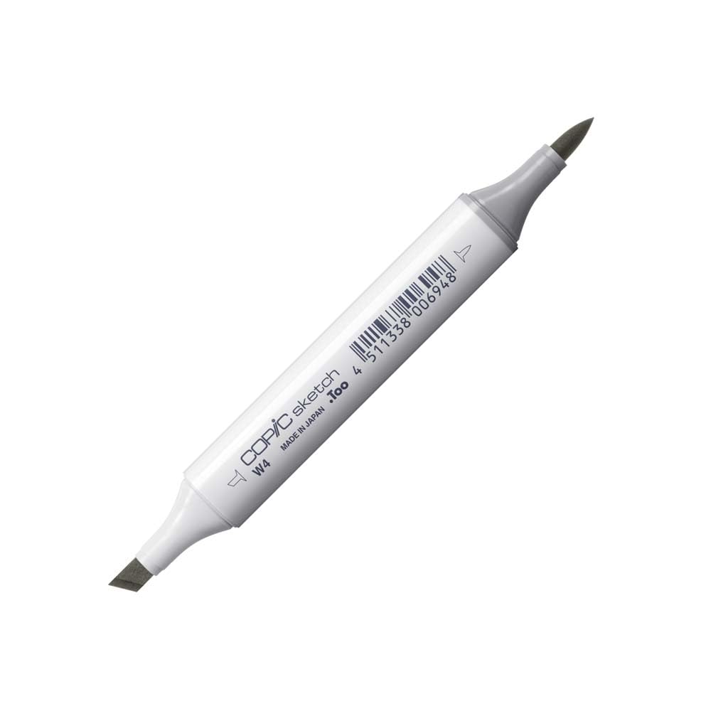 Copic Markers W4-Sketch, Warm Gray