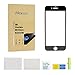 iPhone 7 Plus Screen Protector, FlexKlearGlass 3D Full Coverage 9H Soft Flexible Glass Screen Protector Film, with Edge to Edge Protection【Not Tempered Glass】 - Black