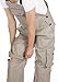 Rosies Work Wear Overalls for Women| Work & Gardening Cotton Bib Overalls with Knee Pads & Multiple Tool Pockets (Small, Tan)