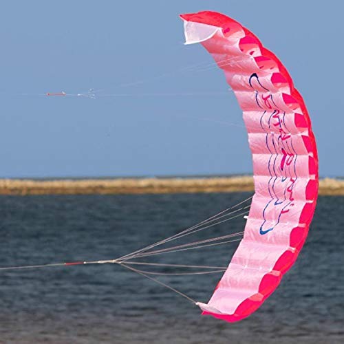 Cumtur Beach Kite,1.4m Dual Line Kitesurfing Stunt Parachute Soft Parafoil Surfing Kite Sport Kite Huge Large Outdoor Activity Beach Flying Kite - Thumbnail 4