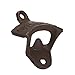 Leegoal Rustic Cast Iron OPEN HERE Bottle Opener Vintage Style Wall Mount Man Cave