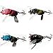 Meidus Top Lot of 4pcs Cicada Fishing Lures Bass Crankbaits 4Cm Float Baits