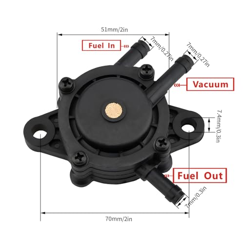 Replace Fuel Pump Briggs 808492 597338 17hp-27hp photo 8