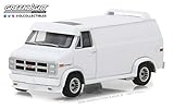 Greenlight 1: 64 1983 GMC Vandura Custom - White, Authentic Decoration, Metal Chassis, True-to-Scale Detail, Limited Edition, (29939)