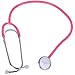 Baitaihem Real Working Stethoscope Dual Head Stethoscope for Children Kids Role Play Listening to Heartbeat Functional Toy Gifts(Pink 1)