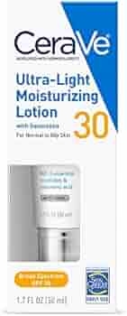 cerave ultralight moisturizing lotion spf 30