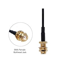 Cable adaptador de antena externa SMA a TS9 para módems USB y puntos de conexión MiFi, AT&T MR1100 Nighthawk, MF279, MF985, Velocity2, AC815S, Verizon, AC791L, 7730L, USB730L, 8800L, MF61