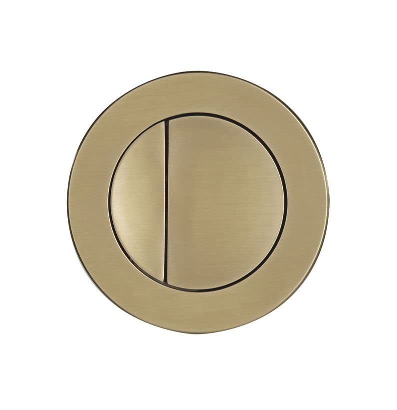 Tavistock Brushed Brass Round Push Button TR9034
