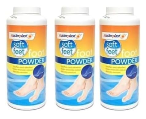 3x Foot Powder, Soothes and Refreshes, Absorbs Moisture Helps Eliminate Odours Smell 170g each