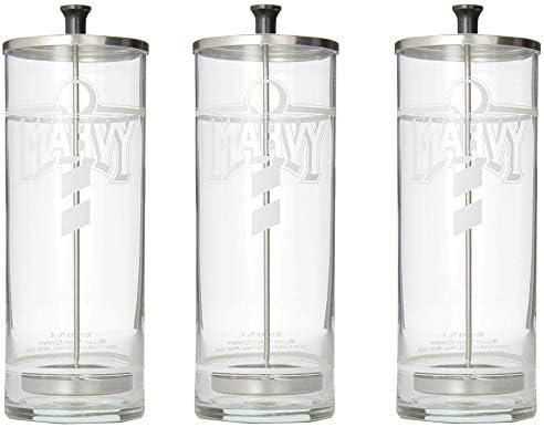 William Marvy No.4 Glass Disinfectant Jar (3-Pack)