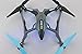 Dromida Vista Unmanned Aerial Vehicle (UAV) Quadcopter Ready-to-Fly (RTF) Drone with Radio System, Batteries and USB Charger (Blue)