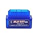 ELM327 Latest Version V2.1 Bluetooth Super Mini ELM327 OBD2 II Scan Tool Car Auto Diagnostic Tool for Windows Blue
