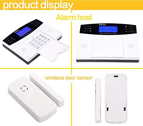 Wireless Autodial Burglar Security Alarm System DIY Kit Home Door Window Motion Detector Sensor