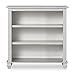 Evolur Madison Mini Hutch/Bookcase, Antique Grey Mist