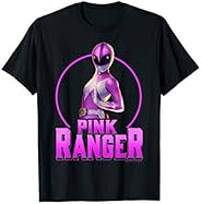 Power Rangers Pink Ranger Simple Portrait T-Shirt
