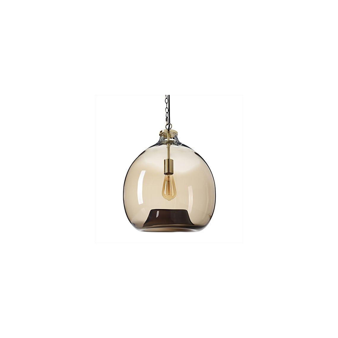 Casamotion Pendant Lighting Handblown Glass Drop Ceiling Lights