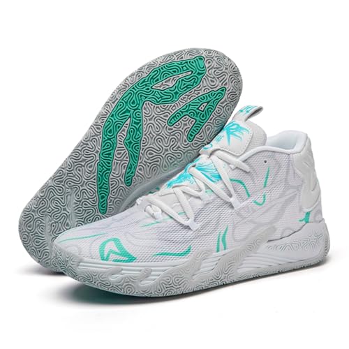 Wqsugnt Mens Multicolor High Top Basketball Shoes