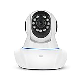IP Camera, UOKOO 720P WiFi Security Camera Internet Surveillance Camera Built-in Microphone, Pan/Tilt with 2-Way Audio,Baby Video Monitor, Nanny Cam, Night Vision Wireless IP Webcam C25