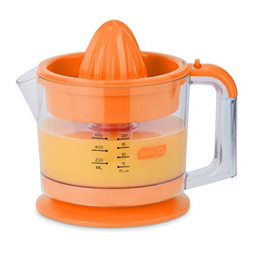 Dash JB065OR Citrus Juicer Citrus Juicer, Orange, 32 oz