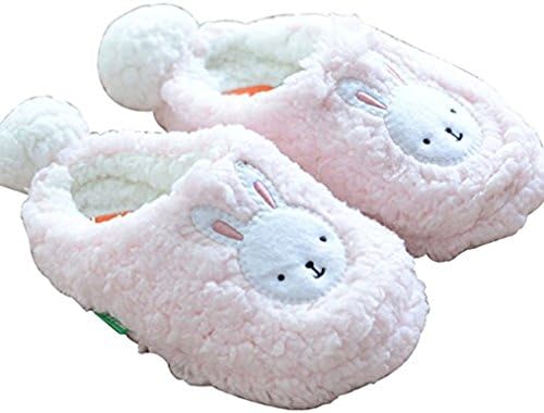 Blubi Women's Fashion Novelty Slippers Classic Bunny Slippers (10, Pink)