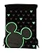 Disney Mickey Mouse Glow in the Dark Drawstring Backpack Pack of 4 (Varied)
