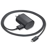 Nokia Lumia Travel Charger with Detachable Micro USB Charging Data Sync Cable for Compatible with Nokia Lumia 1520, 1020, 925, 928, 920, 900, 820, 800, 520, 521 (Bulk Packaging) (Black)