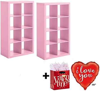 Bookcases Espresso Indoor Decor Square 4 Cube Storage Organizer With Valentine Garland Versatile Better Homes Gardens Stylistic Home Kitchen
