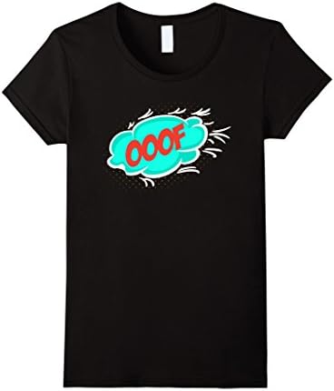 Womens Ooof T-shirt Small Black