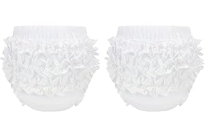 Century Star Baby Bloomers Ruffle Diaper Cover for Toddler Girls Newborn Toddler Kids Panties Bloomers Girl's Cotton Shorts