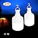 2 × VENSMILE Multi-function Rechargeable Camping Lanterns Bulb Indoor Led Emergency Light