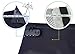 Smell Proof Bag + 3 Stash Bags - Dog Tested - Combination Lock, Carbon Odor Eliminator Lining, Water Resistant, 11x7