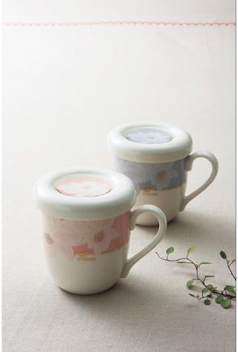 Amazon Co Jp カトリーヌ 蓋付マグカップペア ホーム キッチン ホーム キッチン