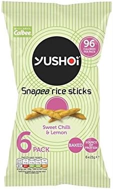 Yushoi Sweet Chilli & Lemon Multipack 6 x 21g